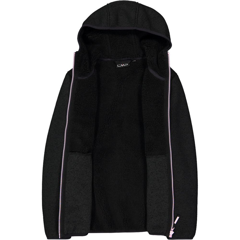 Cmp forro polar niño KID G JACKET FIX HOOD GRIS 03