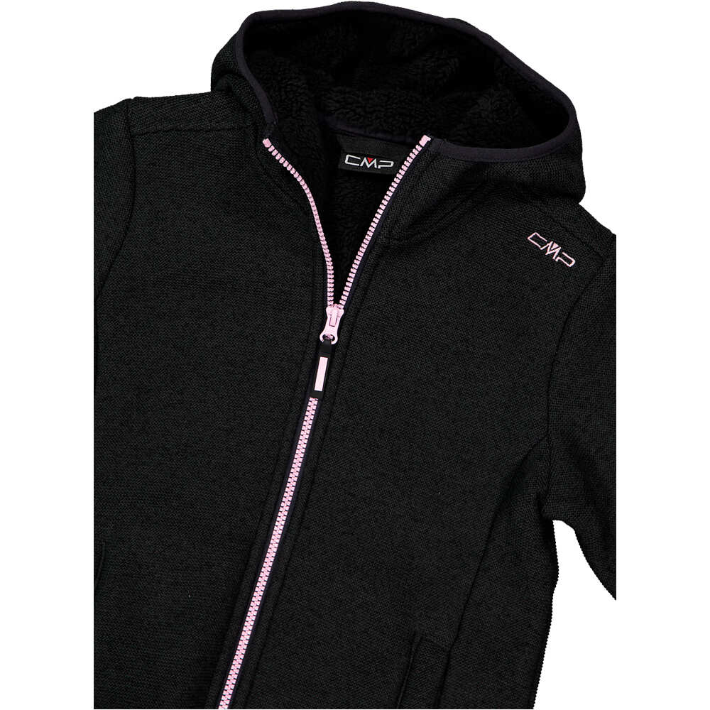 Cmp forro polar niño KID G JACKET FIX HOOD GRIS 04