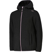 Cmp forro polar niño KID G JACKET FIX HOOD GRIS vista detalle