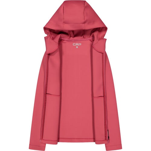 CMP KID G JACKET FIX HOOD rojo