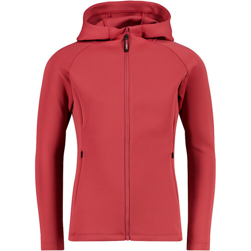 CMP KID G JACKET FIX HOOD rojo