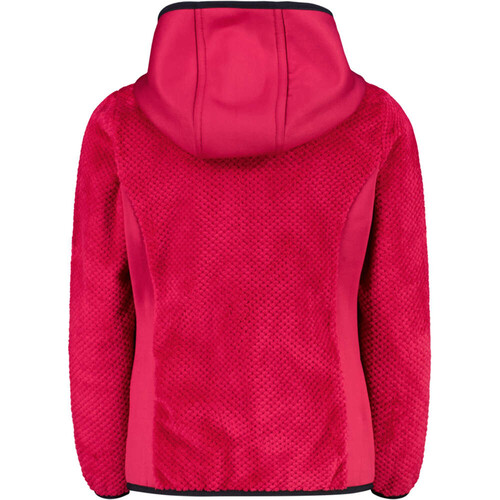 CMP KID G JACKET FIX HOOD rosa
