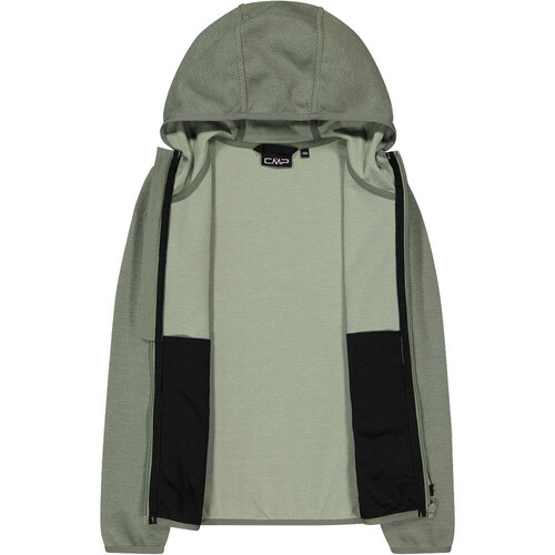 Cmp forro polar niño KID G JACKET FIX HOOD VERDE