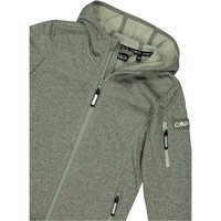 Cmp forro polar niño KID G JACKET FIX HOOD VERDE 04