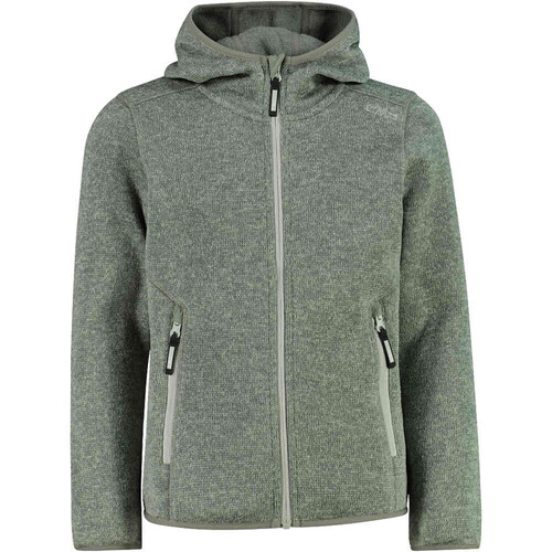 CMP KID G JACKET FIX HOOD verde