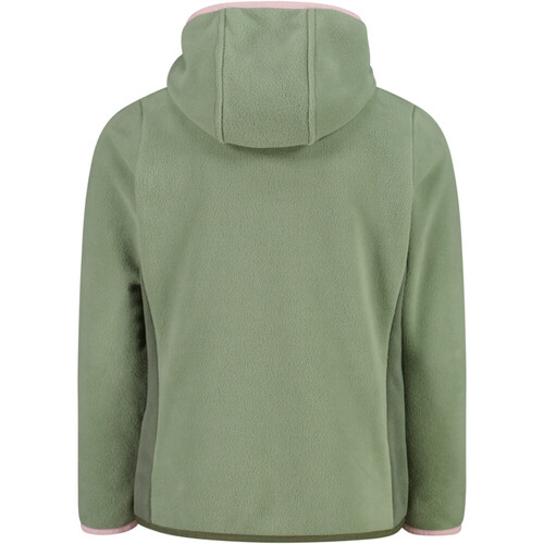 Cmp forro polar niño KID G JACKET FIX HOOD VERDE