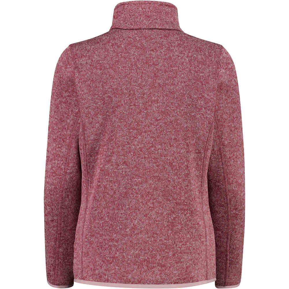 Cmp forro polar niño KID G JACKET ROSA vista trasera