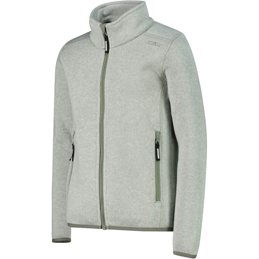 Cmp forro polar niño KID G JACKET VERDE vista detalle