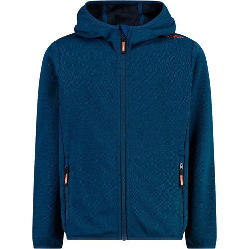 Cmp forro polar niño KID JACKET FIX HOOD AZUL