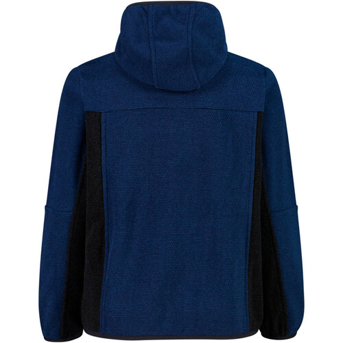 CMP KID JACKET FIX HOOD azul