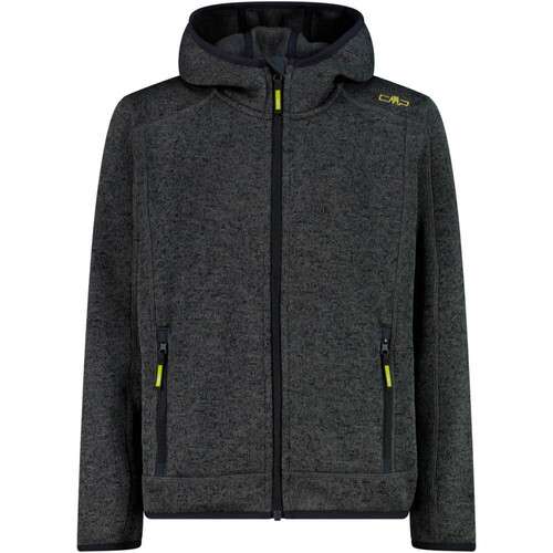 CMP KID JACKET FIX HOOD gris