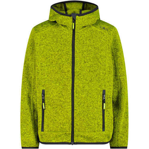 Cmp forro polar niño KID JACKET FIX HOOD VERDE