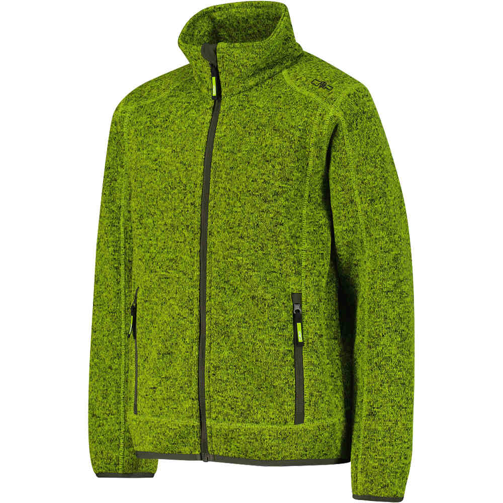 Cmp forro polar niño KID JACKET VERDE vista detalle