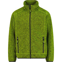 Cmp forro polar niño KID JACKET VERDE vista frontal