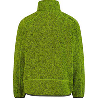 Cmp forro polar niño KID JACKET VERDE vista trasera