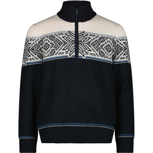 CMP MAN SWEAT KNITTED azul