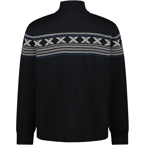 CMP MAN SWEAT KNITTED WATERPROOF azul
