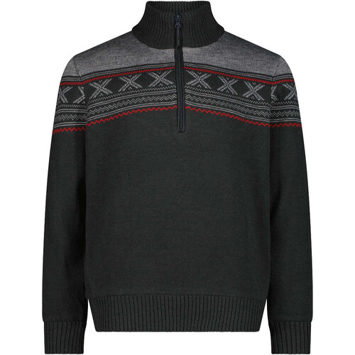 CMP MAN SWEAT KNITTED WP gris