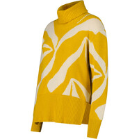 Cmp jersey esquí mujer WOMAN SWEAT KNITTED AMARILLO vista detalle