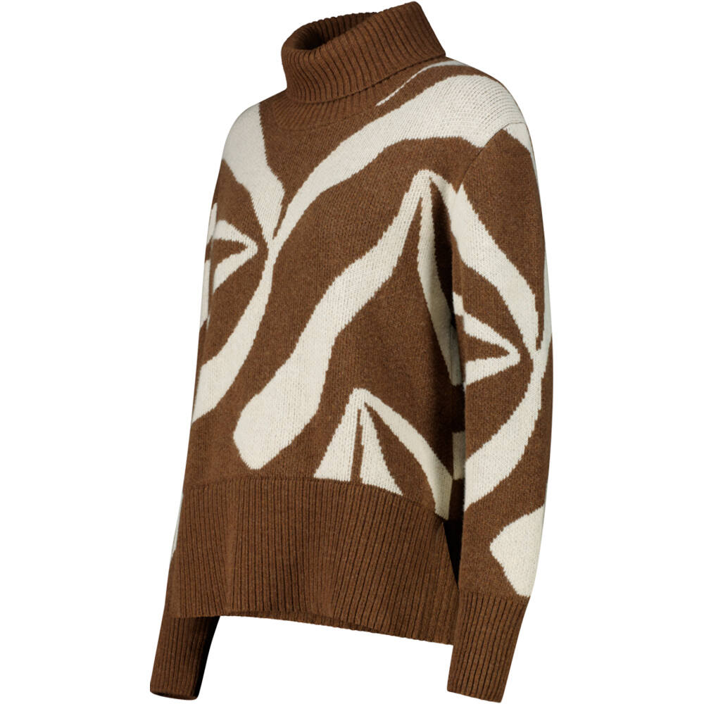 Cmp jersey esquí mujer WOMAN SWEAT KNITTED NARANJA vista detalle