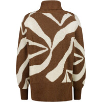 Cmp jersey esquí mujer WOMAN SWEAT KNITTED NARANJA vista trasera