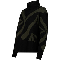 Cmp jersey esquí mujer WOMAN SWEAT KNITTED NEGRO vista detalle