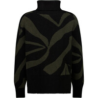 Cmp jersey esquí mujer WOMAN SWEAT KNITTED NEGRO vista trasera