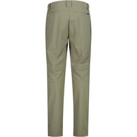 Cmp pantalón montaña hombre MAN ZIP OFF PANT VERDE vista trasera