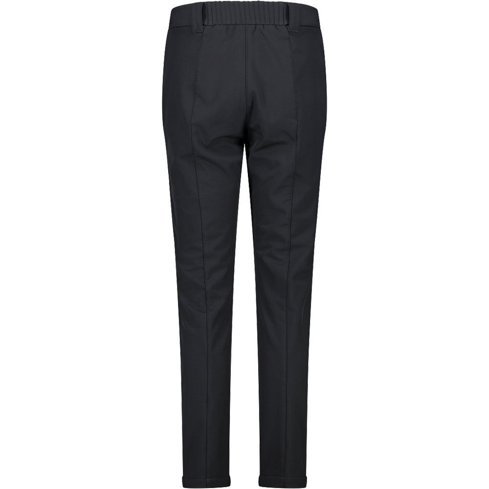 Cmp pantalón montaña mujer WOMAN LONG PANT GRIS vista trasera