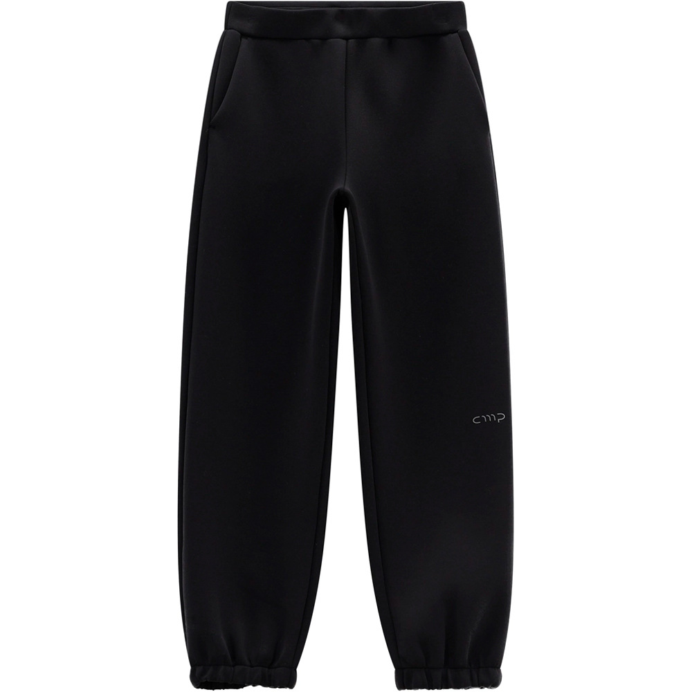Cmp pantalón montaña mujer WOMAN LONG PANT NEGRO vista frontal
