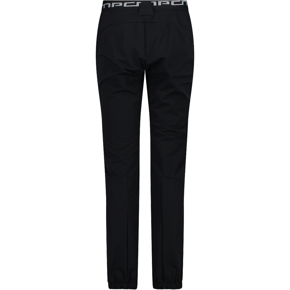 Cmp pantalón montaña mujer WOMAN PANT NEGRO vista trasera