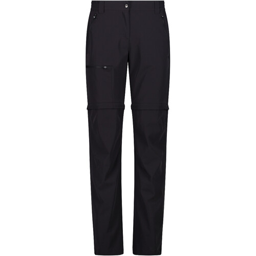 CMP WOMAN T ZIP OFF PANT gris