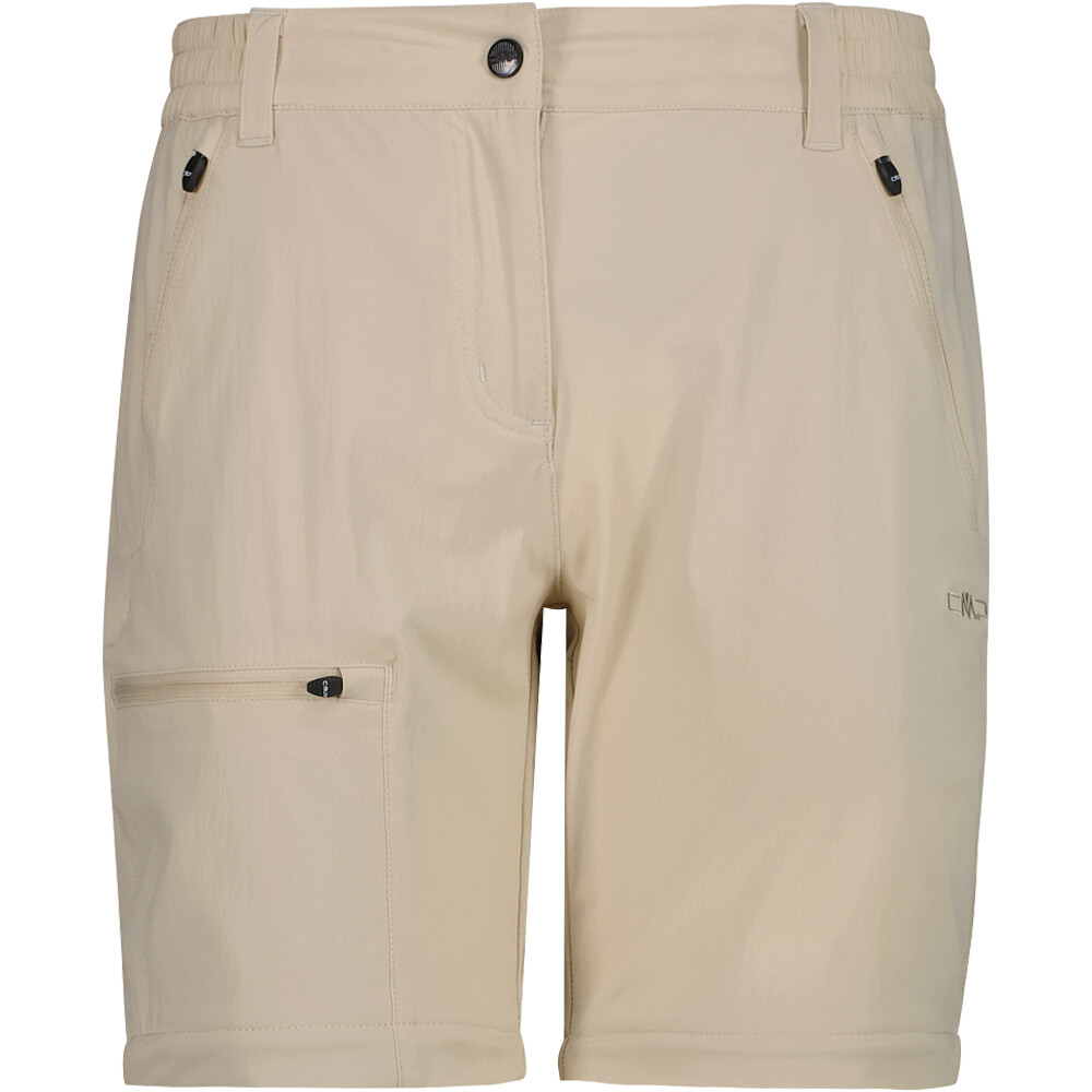 Cmp pantalón montaña mujer WOMAN ZIP OFF PANT MARRON 03