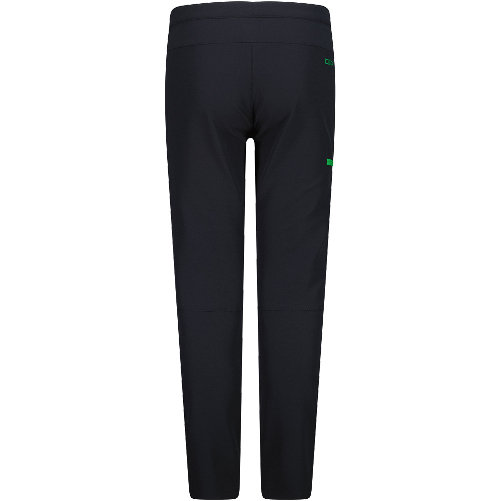 Cmp pantalón montaña niño KID LONG PANT GRIS vista trasera