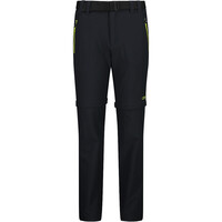 Cmp pantalón montaña niño KID ZIP OFF PANT NEGRO vista frontal