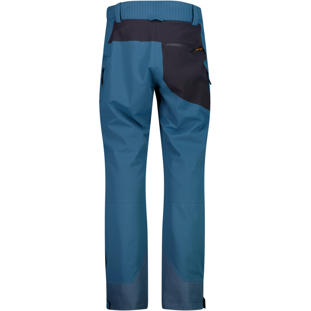 Cmp pantalones esquí hombre MAN PANT AZUL vista trasera