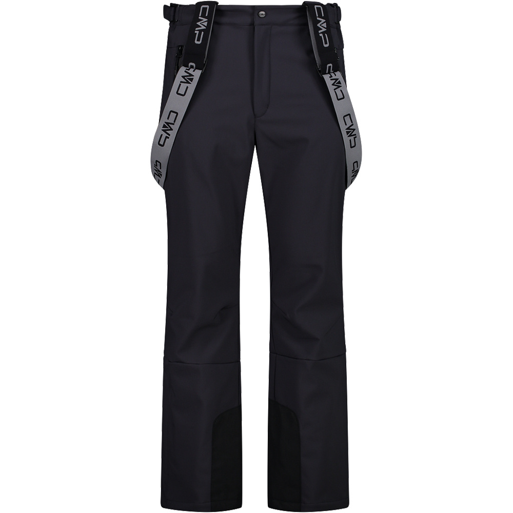 Cmp pantalones esquí hombre MAN SALOPETTE GRIS vista frontal