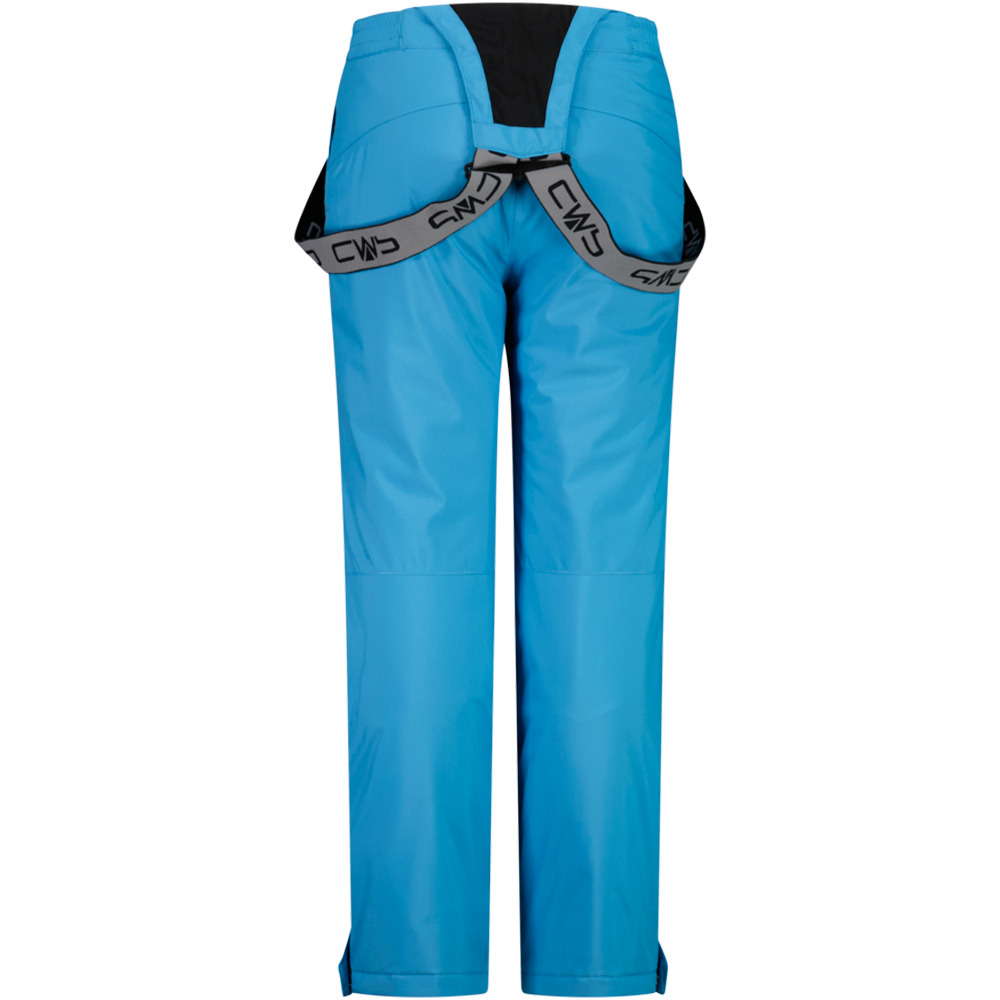 Cmp pantalones esquí infantil KID SALOPETTE NIAGARA AZUL vista trasera