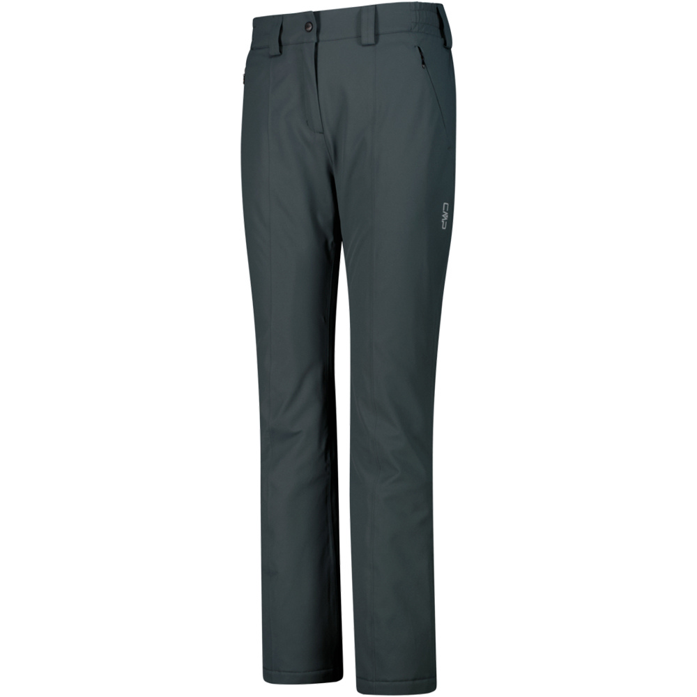 Cmp pantalones esquí mujer WOMAN PANT JUNGLE VERDE vista detalle