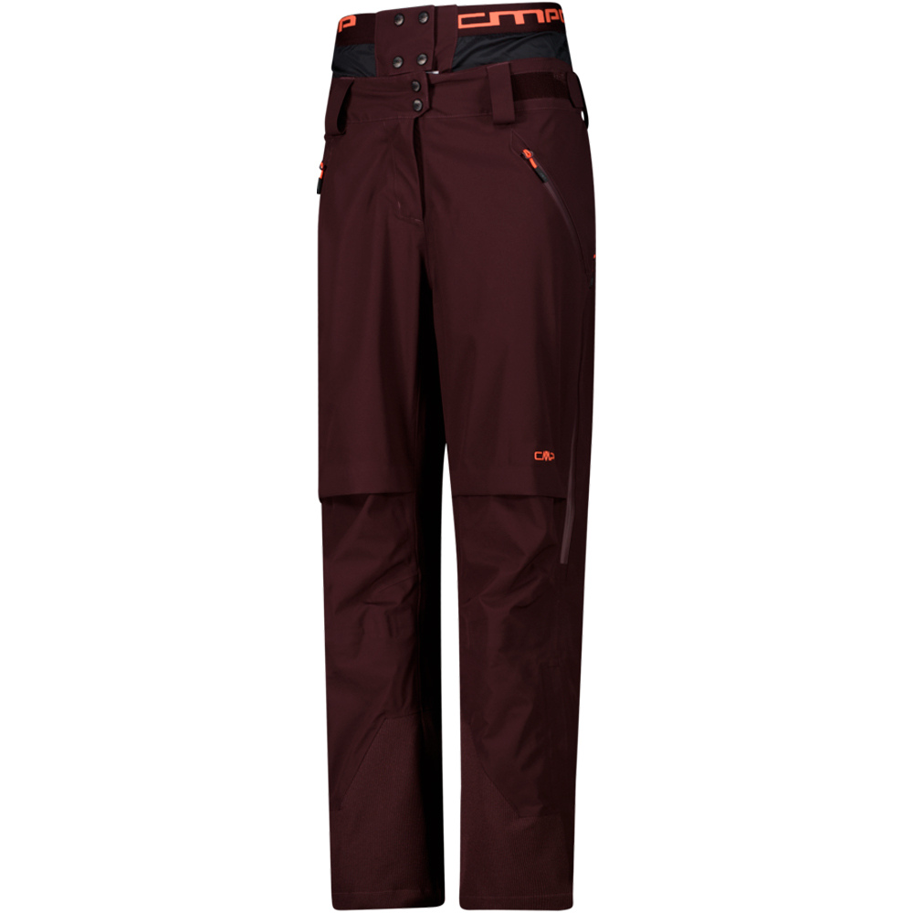 Cmp pantalones esquí mujer WOMAN PANT MORADO vista detalle