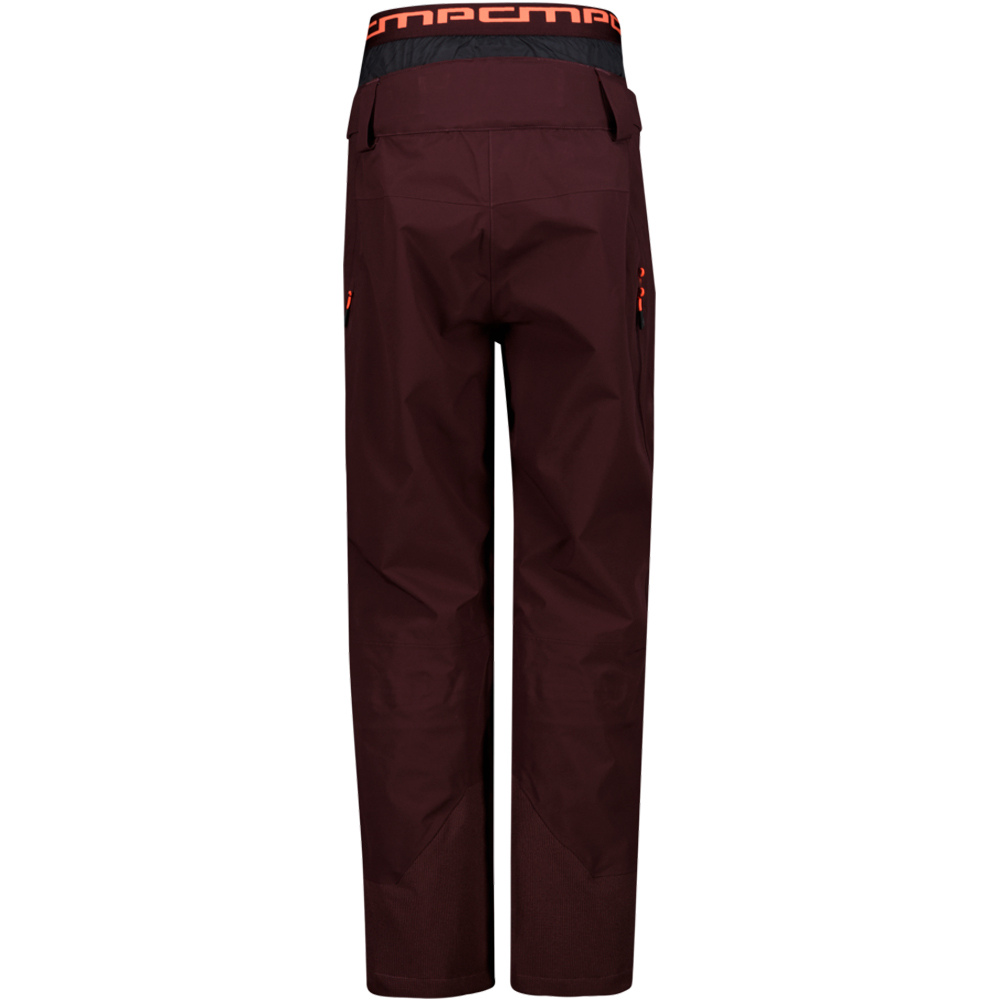 Cmp pantalones esquí mujer WOMAN PANT MORADO vista trasera