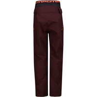 Cmp pantalones esquí mujer WOMAN PANT MORADO vista trasera