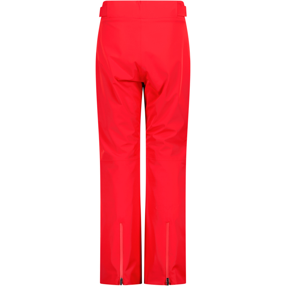 Cmp pantalones esquí mujer WOMAN PANT ROJO vista trasera