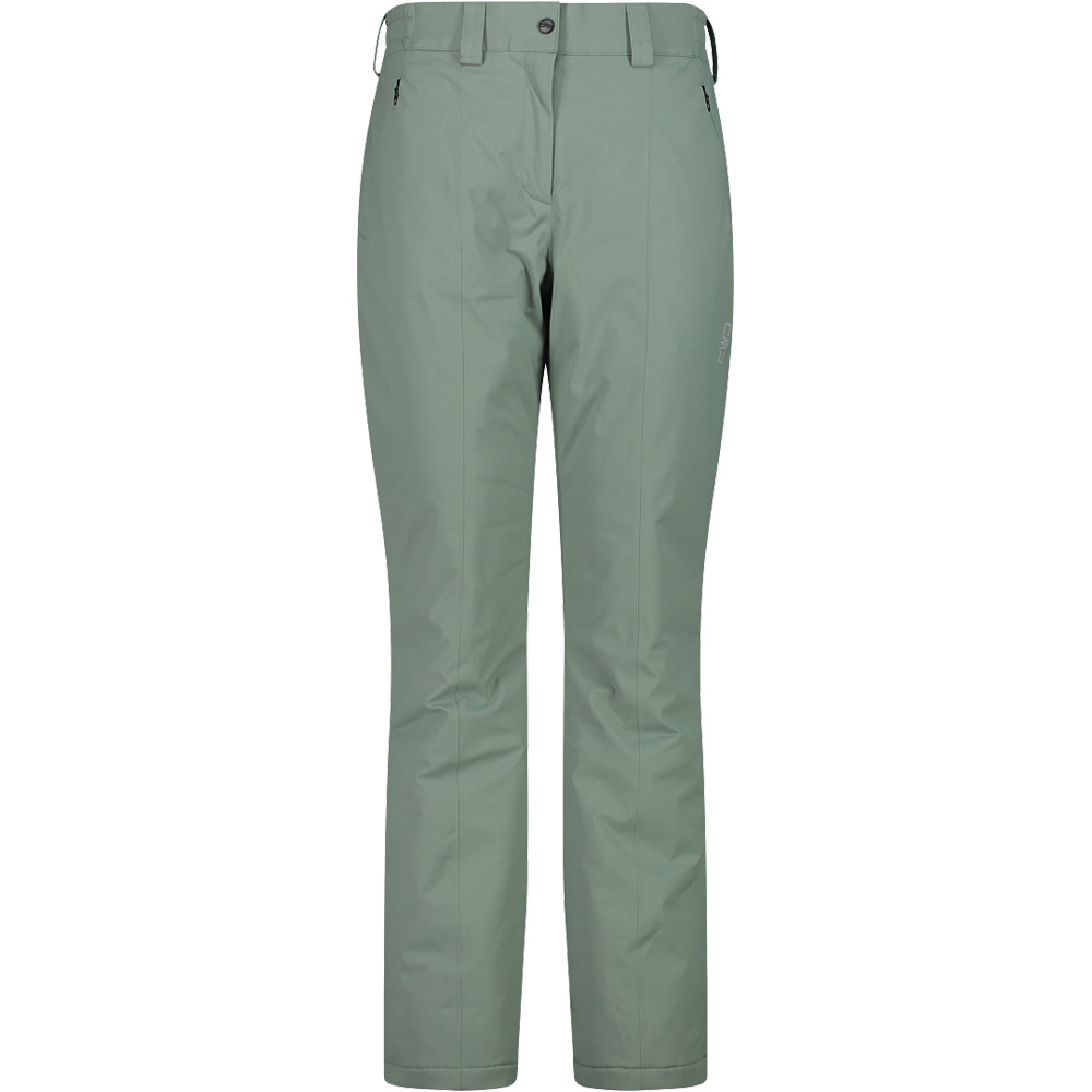 Cmp pantalones esquí mujer WOMAN PANT VERDE vista frontal