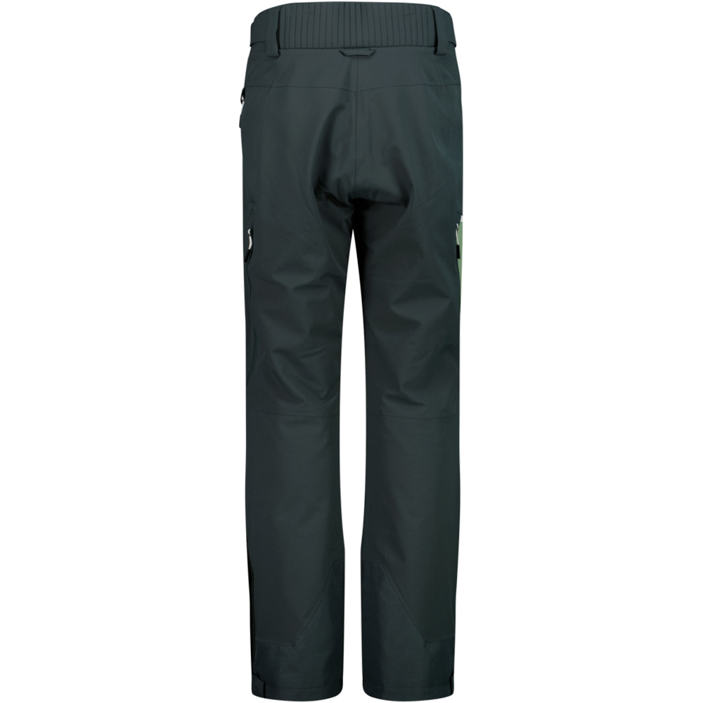 Cmp pantalones esquí mujer WOMAN PANT VERDE vista trasera