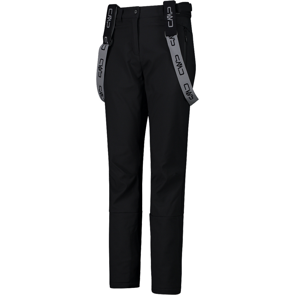 Cmp pantalones esquí mujer WOMAN SALOPETTE NEGRO vista detalle