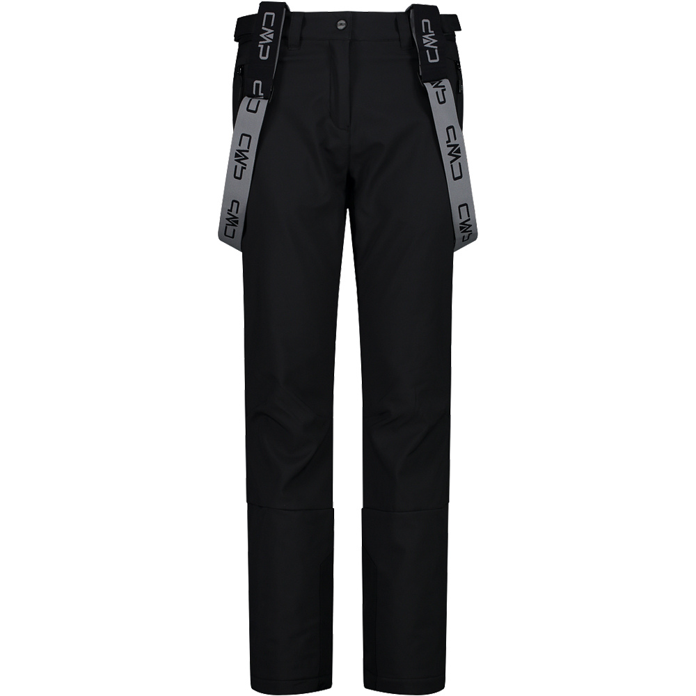 Cmp pantalones esquí mujer WOMAN SALOPETTE NEGRO vista frontal