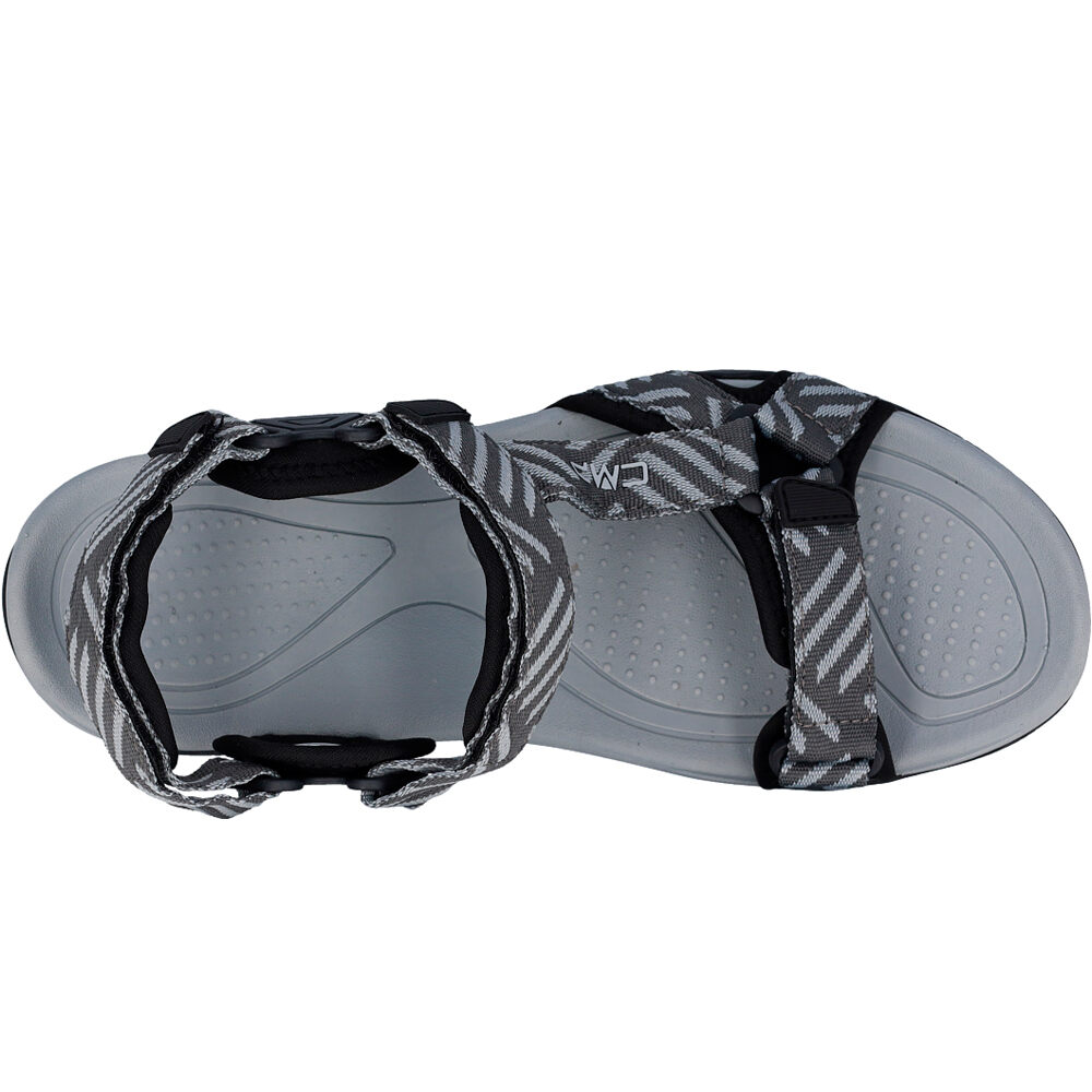 Cmp sandalias trekking hombre HAMAL GRIS vista trasera