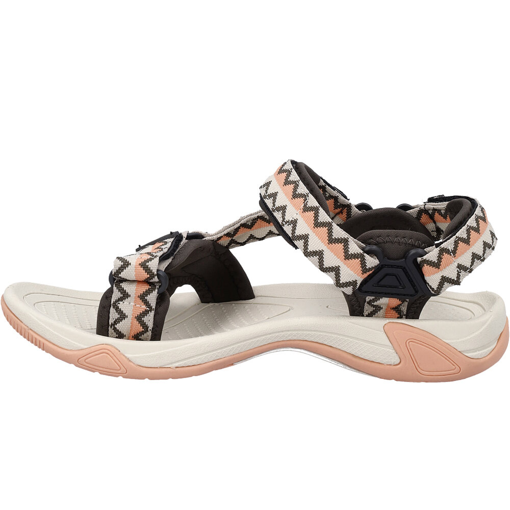 Cmp sandalias trekking mujer HAMAL MARRON lateral interior