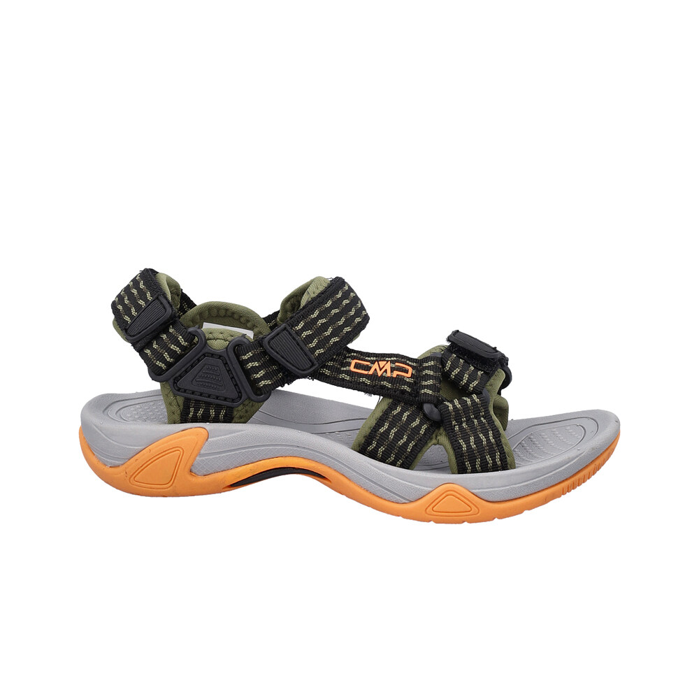 Cmp sandalias trekking niño HAMAL ROJO lateral exterior